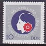 東ドイツの切手・1987年・女性連盟40年