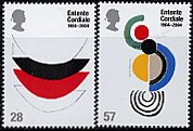 イギリス・英仏和平条約１００年・切手・２００３（２）