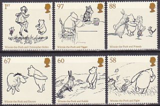 イギリスの切手・2010年・クマのプーさん（6）