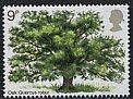 イギリスの切手・樹木１次・１９７３