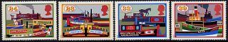 イギリスの切手・1993年・内陸運河（4）