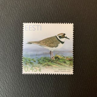 エストニアの切手・チドリ・２０１２