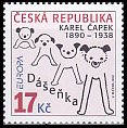 チェコの切手・2010年・ヨーロッパ・児童書・ダーシェンカ