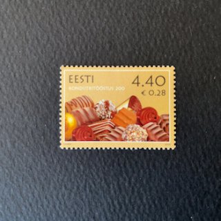 エストニアの切手・菓子産業２００年・２００６