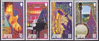 ジャージーの切手・2014年・ヨーロッパ・音楽（4）