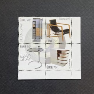 アイルランドの切手・2015年・デザイナー・アイリーン・グレイ（４）