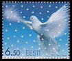 エストニアの切手・クリスマス・鳩・切手・２００１