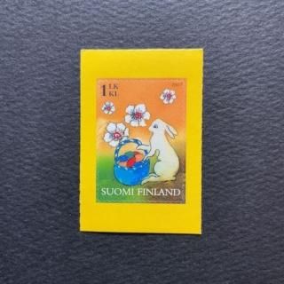 (おまとめ済み)外国未使用切手　エストニア　2011年　野ウサギ　1枚 コアラ、パンダなど野生動物（タンザニア 1994年）の外国切手7種