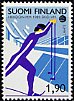 フィンランドの切手・ワールドスキー・１９８９