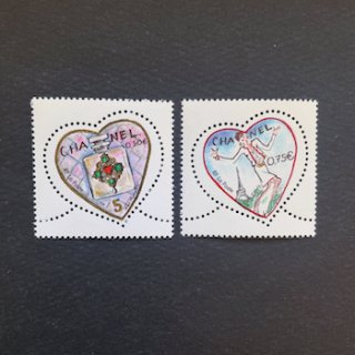 フランスの切手・2004年・バレンタイン・シャネル（2）
