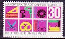 ドイツの切手・手工芸品・１９６８