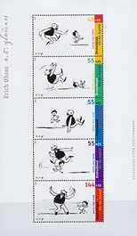 ドイツの切手・2003年・お父さんとぼく・小型シート