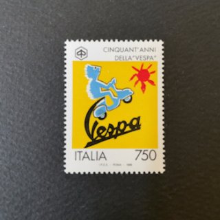 イタリアの切手・ベスパ（サビニャック）１９９６