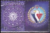 スロバキアの切手・十二宮・２００３