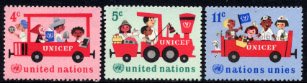 国連の切手・1966年・ユニセフ20年（3）