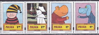 ポーランド・絵本のキャラクター・切手・２０１１（４）
