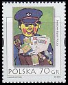 ポーランド・郵便の日・切手・２０００