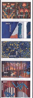 スウェーデンの切手・2012年・テキスタイル（5）