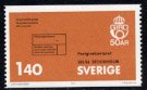 スウェーデンの切手・ポスタルギロ５０年・１９７５