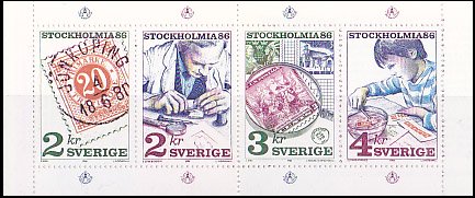 ストックホルミア １９８６ ４ 外国切手の通販 北欧 東欧 海外の切手を販売 ポスティオ マルシェ
