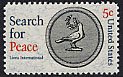 USAの切手・サーチフォーピース・１９６６