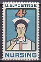 アメリカ（USA）の切手・1961年・ナース100年