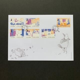 2822 外国切手 フィンランド 1994年 ムーミン 切手帳 2822 外国切手 フィンランド 1994年 ムーミン 切手帳