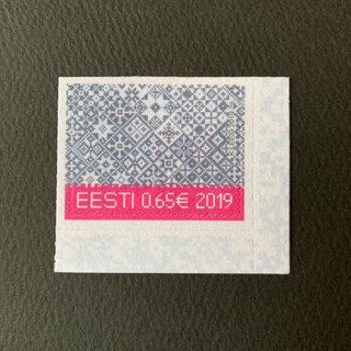 エストニアの切手・クリスマス・２０１９（セルフ糊）