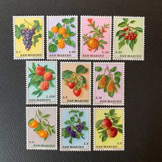 サンマリノの切手・果実・１９７３（１０）