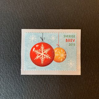 スウェーデンの切手・2015年・クリスマス（セルフ糊）