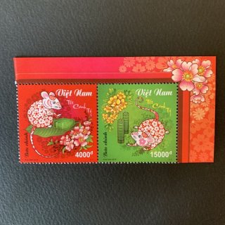ベトナムの切手・2019年・年賀子年