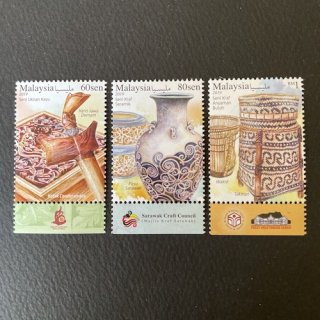 マレーシアの切手・伝統工芸・２０１９（３）