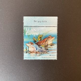 オーランドの切手・ヨーロッパ・絶滅危惧種・２０２１