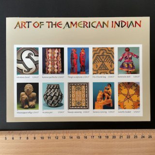 アメリカの切手・先住民の芸術・２００４（セルフ糊）