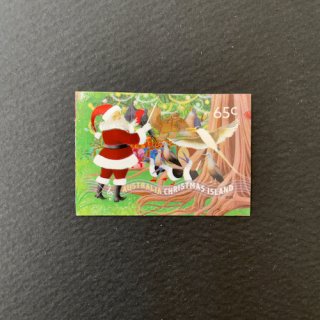 クリスマス島の切手・クリスマス・２０２０（セルフ糊）
