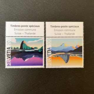 スイスの切手・タイとの共同発行・２０２１（２）