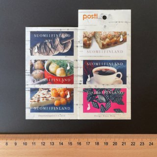 フィンランドの切手・食べもの・切手帳・２０１８