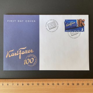 フィンランドの切手・2022年・ファッツェル社のチョコレート・FDC 