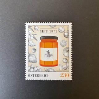 オーストリアの切手・2021年・シュタウド社のジャム