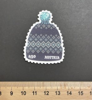 オーストリアの切手・2022年・ウールの帽子
