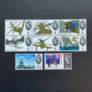 イギリスの切手・1965年・バトルオブブリテン（8）