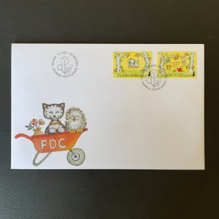 フィンランドの切手・2022年・春のよろこび・FDC