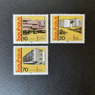 東ドイツの切手・1980年・バウハウス（3）