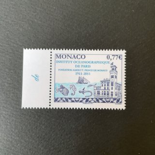 モナコの切手・2011年・パリ海洋学研究所100年