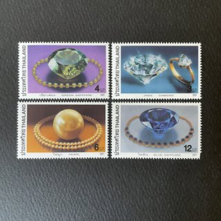 タイの切手・2001年・宝石（4）B品