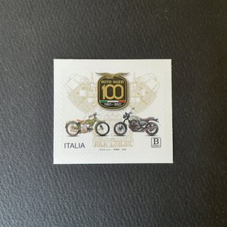 イタリアの切手・2021年・モト・グッツィ100年（セルフ糊）