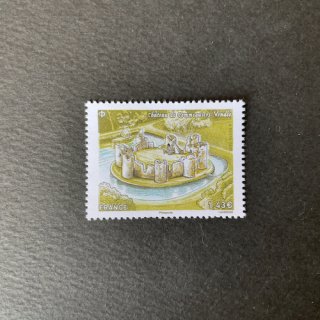 フランスの切手・2022年・コムキエ城
