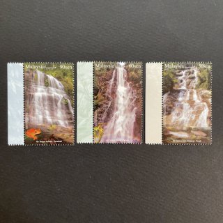 マレーシアの切手・2022年・マレーシアの滝（3）