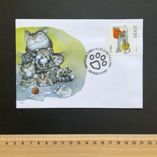 エストニアの切手・2022年・子どもの切手・FDC
