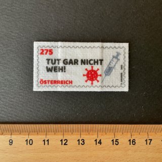 オーストリアの切手・2022年・ワクチン接種（いたくない）